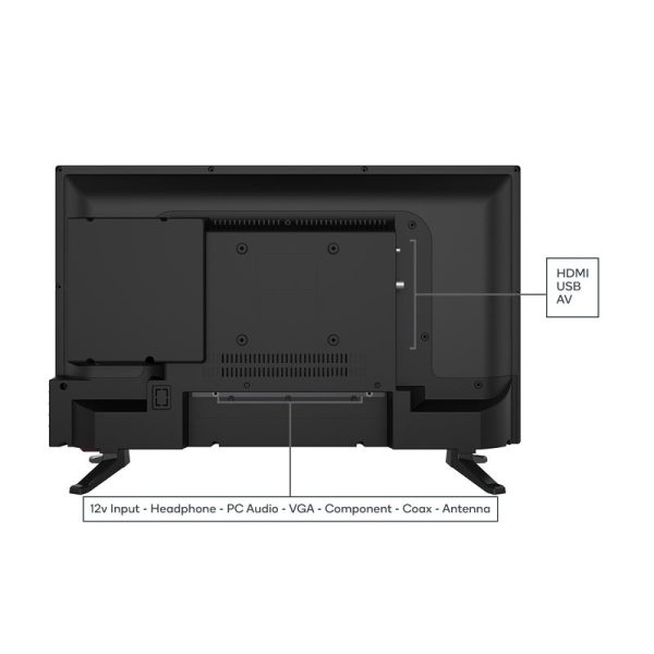24" LED TV & DVD Combo (Series 6 EH6100) - Image 4