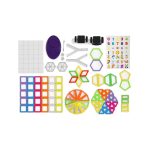 128 Piece Magnetic Block Set - Image 5