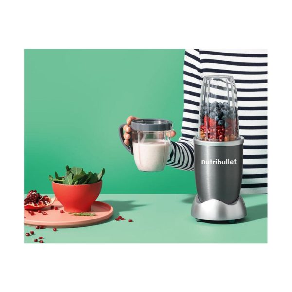 NutriBullet 600W 5 Piece Set Blender - Light Grey (NBR-0507LG) - Image 2