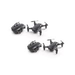 Foldable Flying Wi-Fi Black Drones with 2M camera