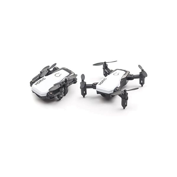 Foldable Flying Wi-Fi White Drones