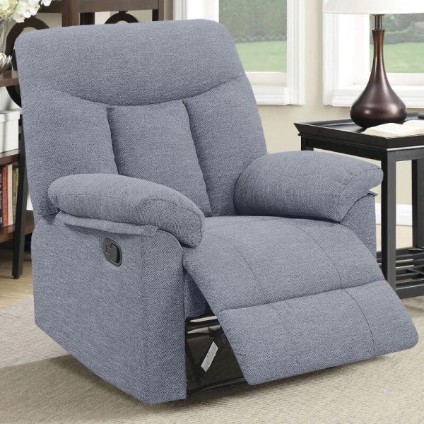 Recliner Chair Grey - Image 1