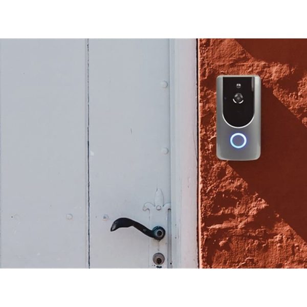 WiFi Wireless Smart Doorbell on Wall