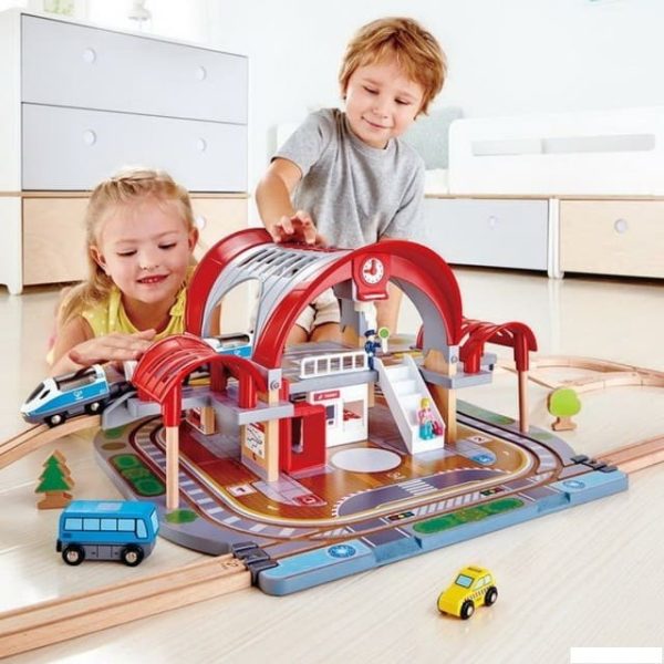 Hape Grand City Station Toy