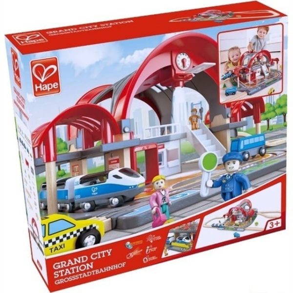 Hape Grand City Station Toy Box