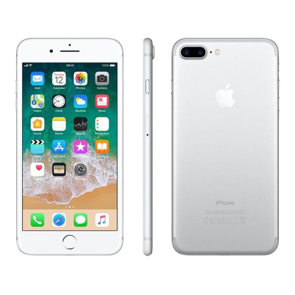 iPhone 7 Plus 128GB Silver - Refurbished - Image 2