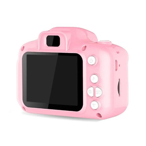 Kids Digital Camera Pink Back