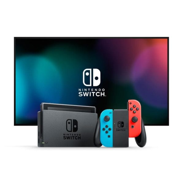 Nintendo Switch Console Neon