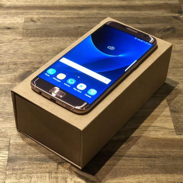 Samsung Galaxy S7 Edge 32GB Rose Gold (PINK) - Refurbished - Image 1