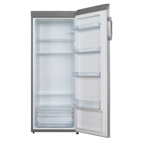 Upright Fridge 237L Stainless Steel Open